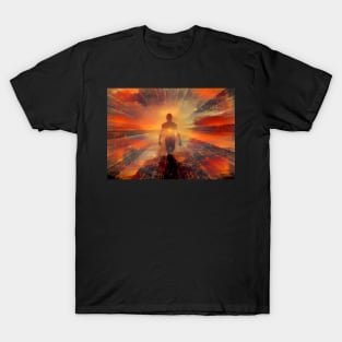 Spirit emerges from the light T-Shirt